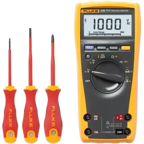 Мультиметр Fluke 179 EGFID+ 3 викрутки