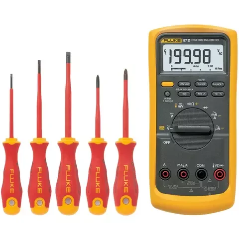 Мультиметр Fluke 87V, ІВ875М +5 діелектричних викруток