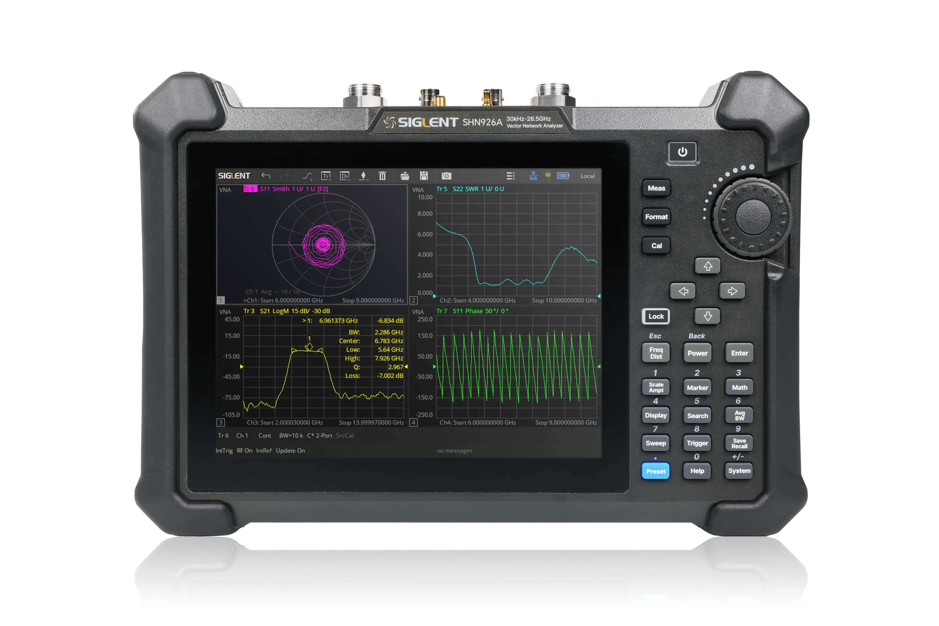Портативний векторний аналізатор ланцюгів SHN900A