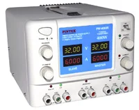 PW-4063R ( 32V/6A x 2 + 5V/3A ; 4 Digits + 4 Display )