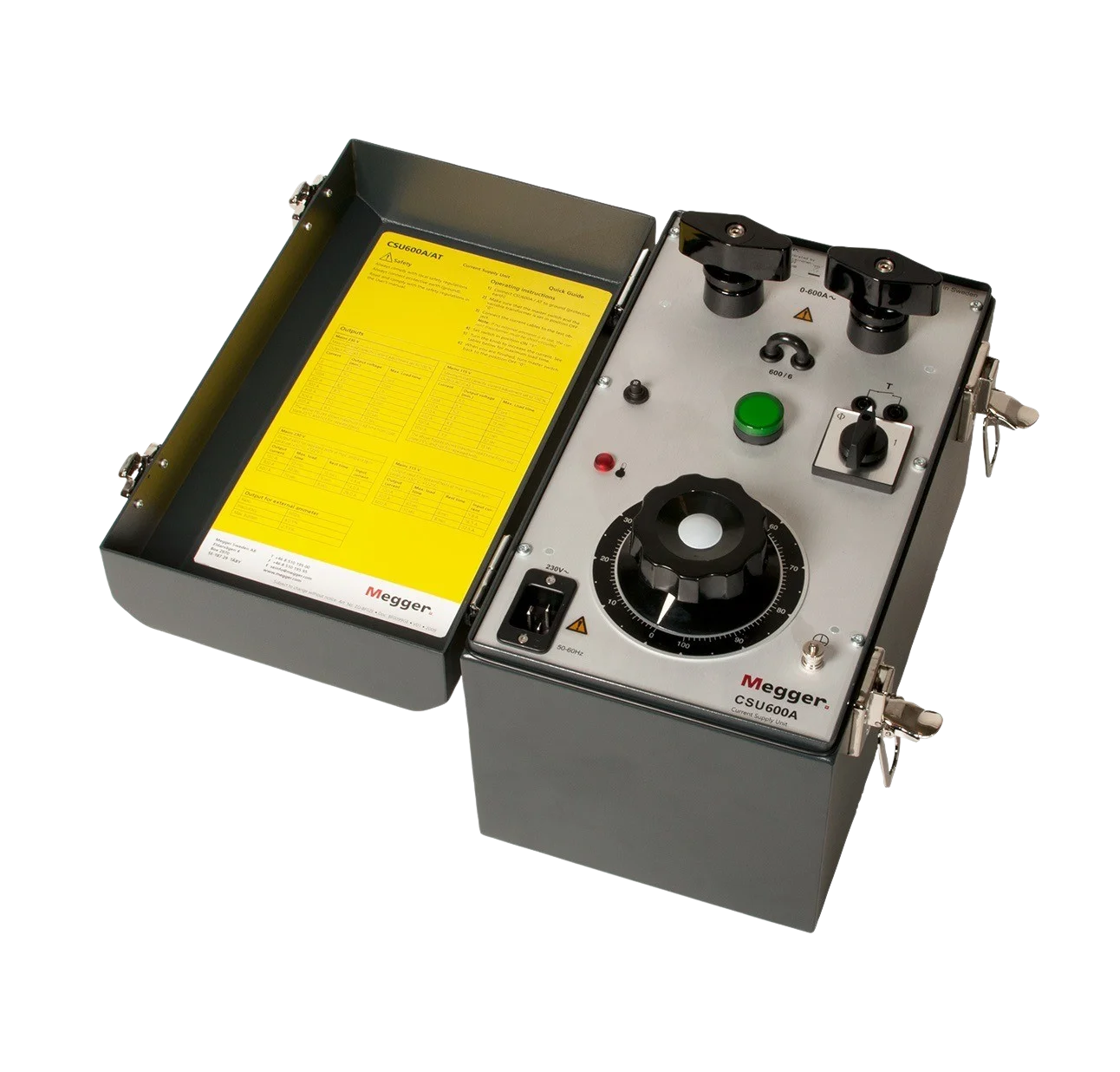 Система випробування первинного струму CSU600A та CSU600AT