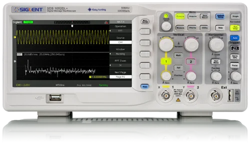 Цифрові осцилографи серії SDS1000 DL+ з пам'яттовуванням даних